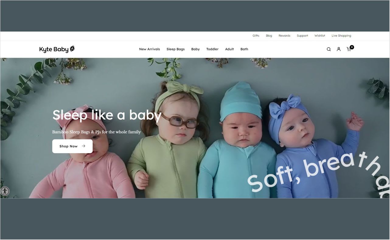 Website for best sale baby shopping