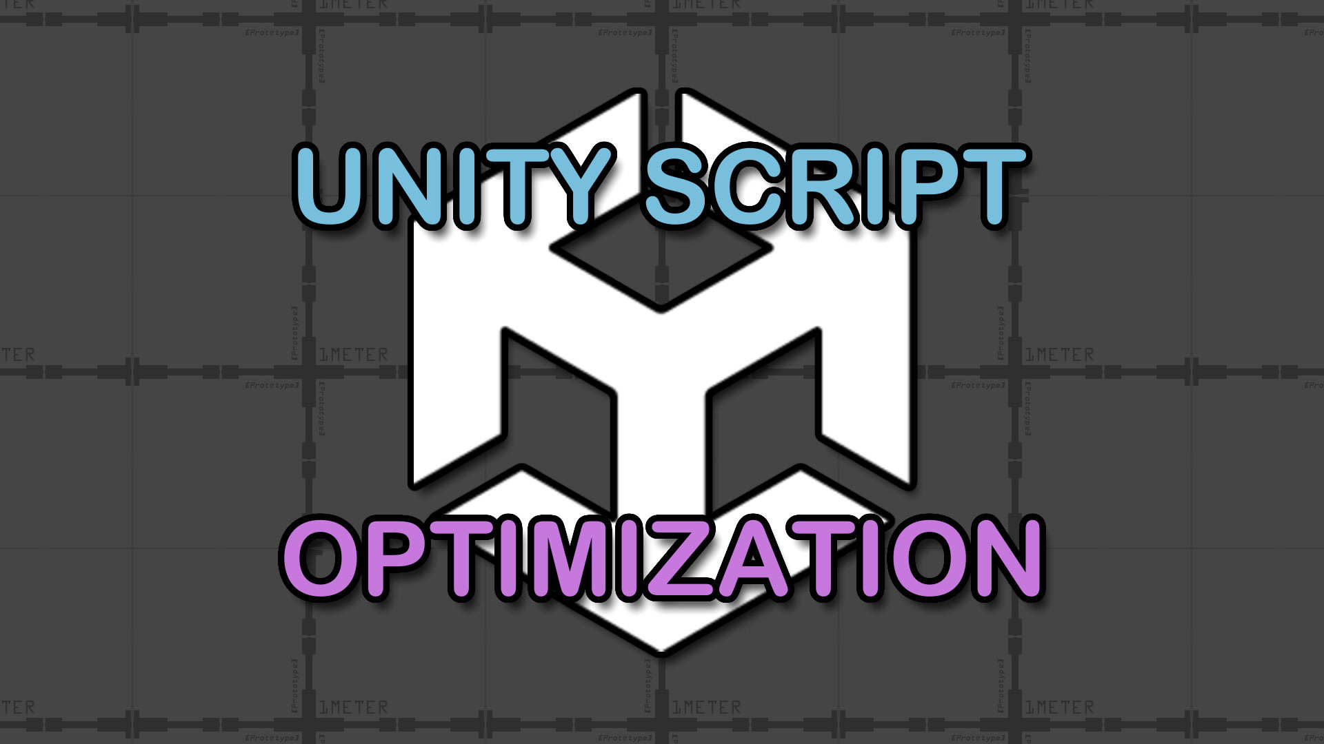 optimize your unity 3d script