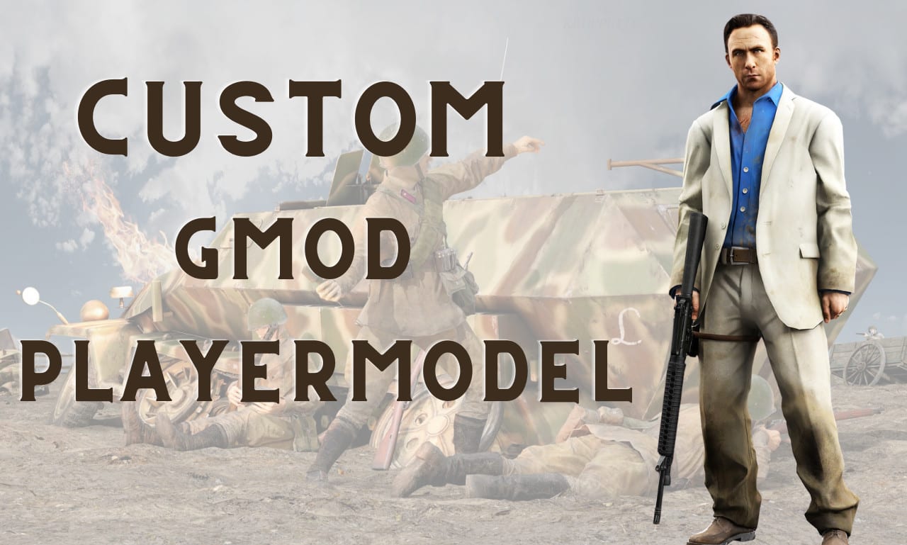 port your player model to gmod aka garrys mod