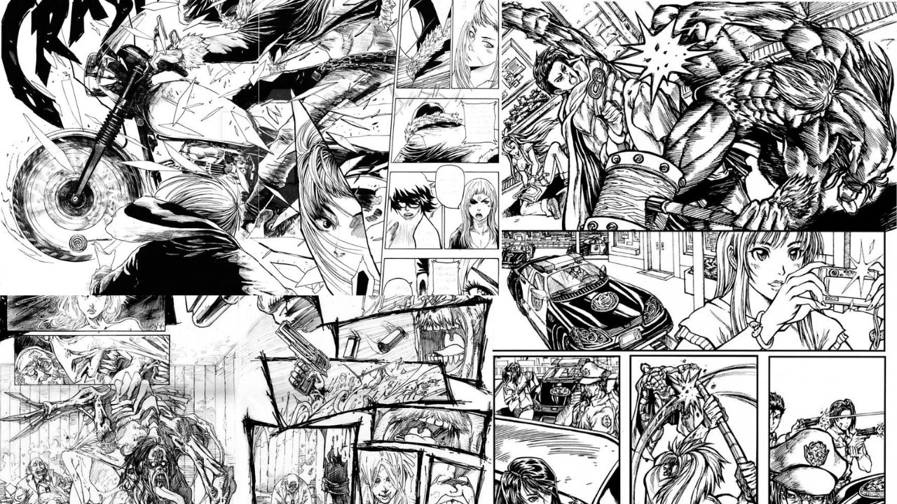 Matériel de dessin: manga, bd, comic et beau art.
