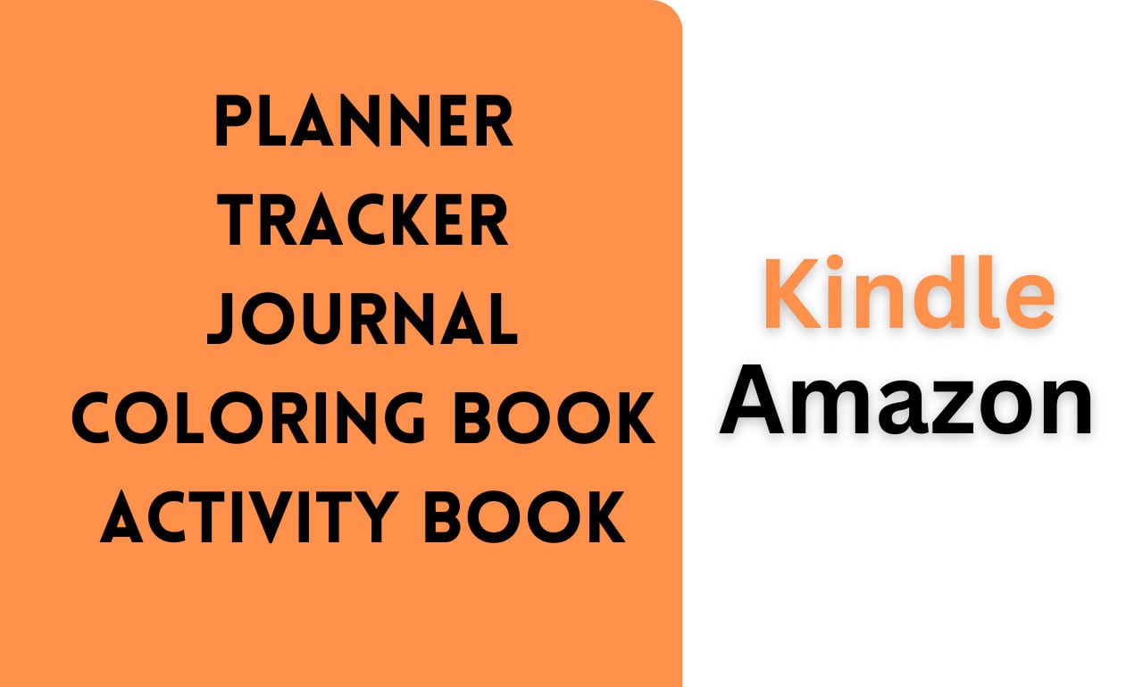 Design custom planner, journals, trackers, coloring book by