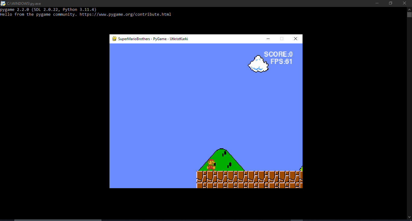 give you a better mario game in python