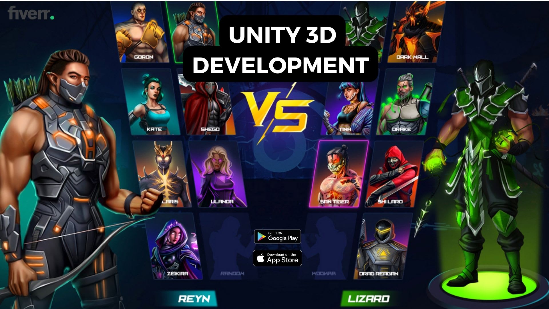 Do unity 3d game development that you will amaze by Sonicteamgames | Fiverr