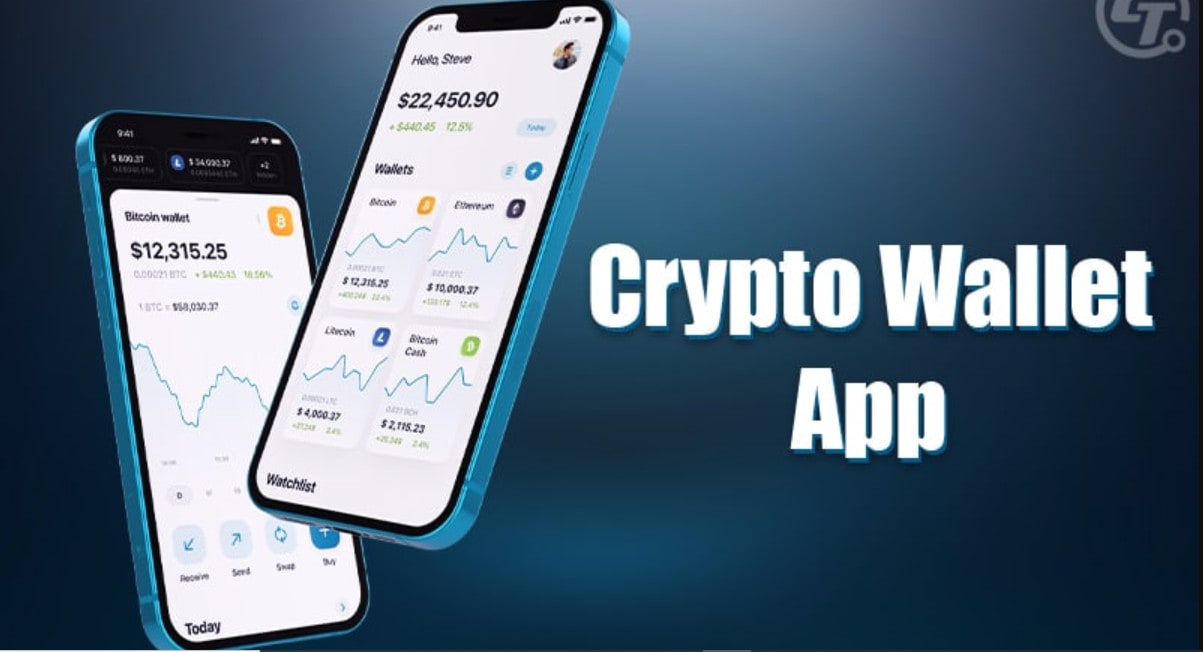 Aplicación de billetera de criptomonedas, aplicación de - Main Image