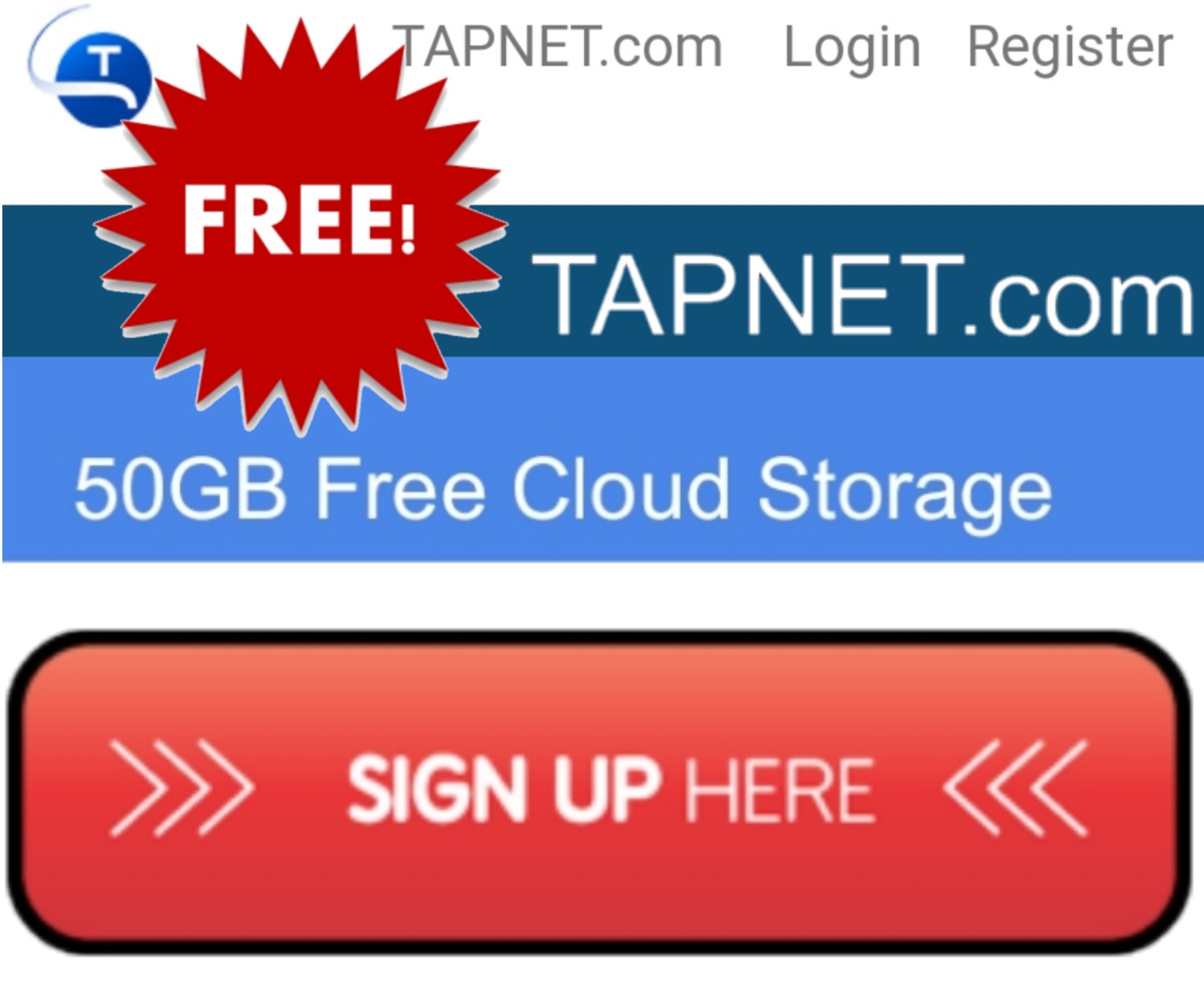 Give You 50gb Cloud Storage And Online Backup Free By Tapnet Fiverr