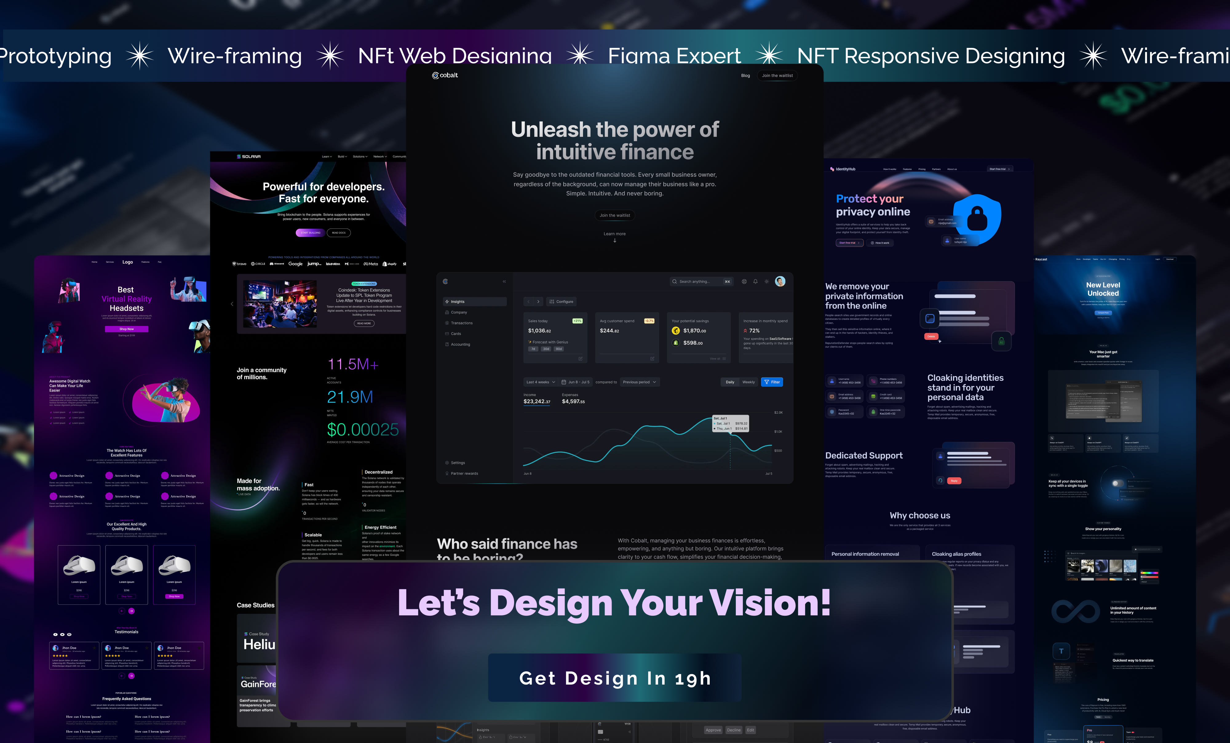 Design nft marketplace crypto landing page and website ui ux by Moinkhan002  | Fiverr