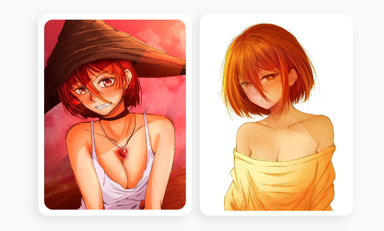 Crea impresionantes arte de anime con poses sexys nsfw anime art