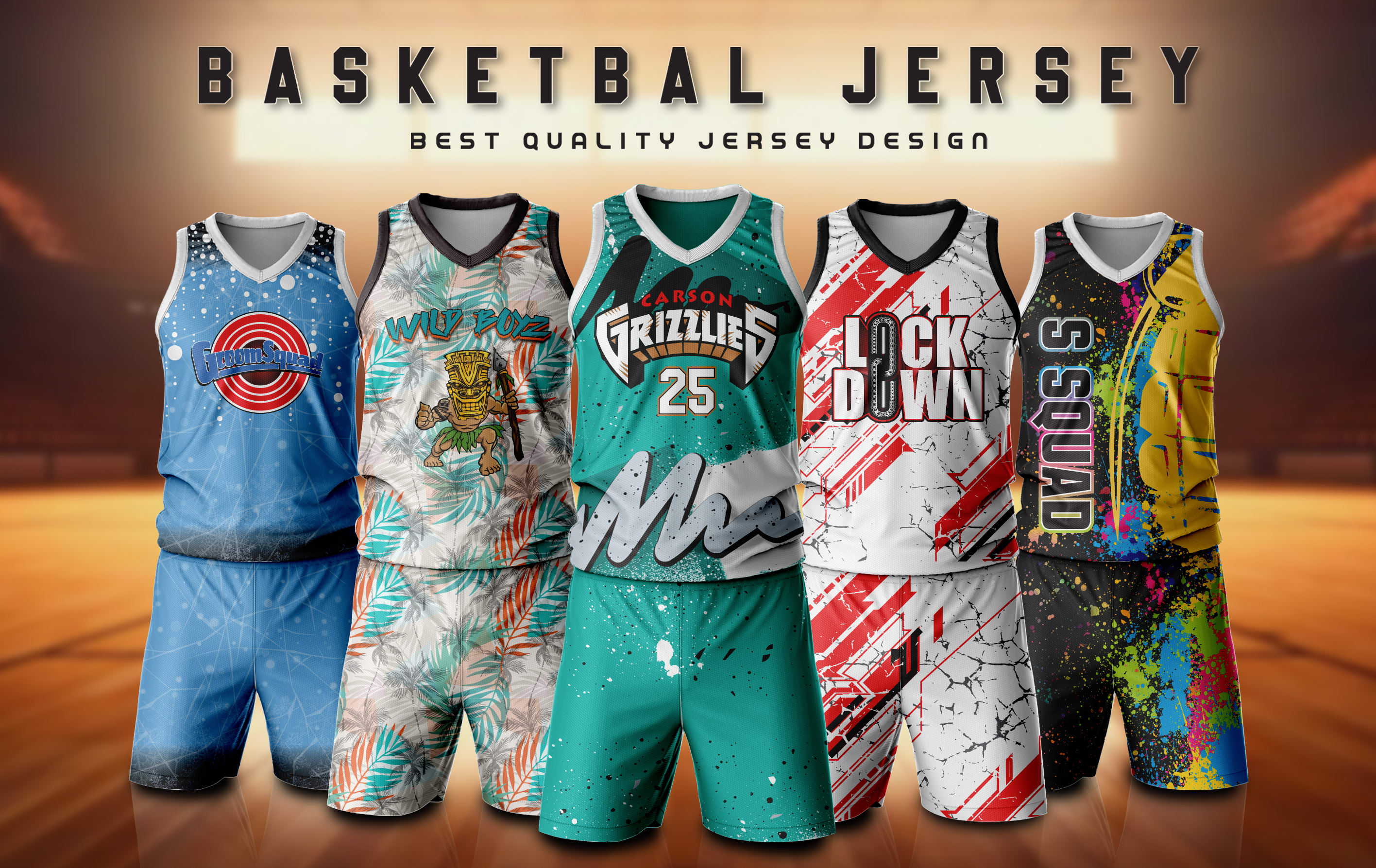 Concevoir un maillot de basket-ball personnalisé, un maillot d