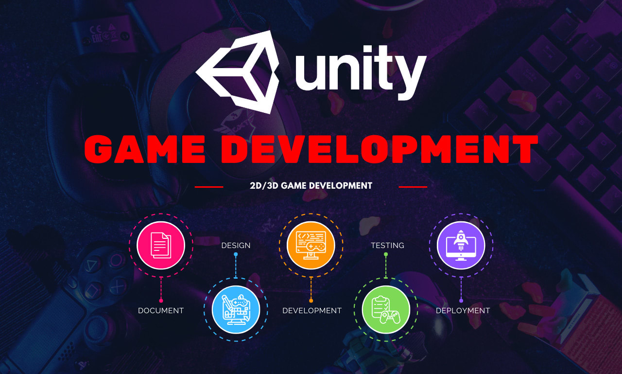 Develop unity 2d and 3d game for android, ios and web by Swastik3dit |  Fiverr