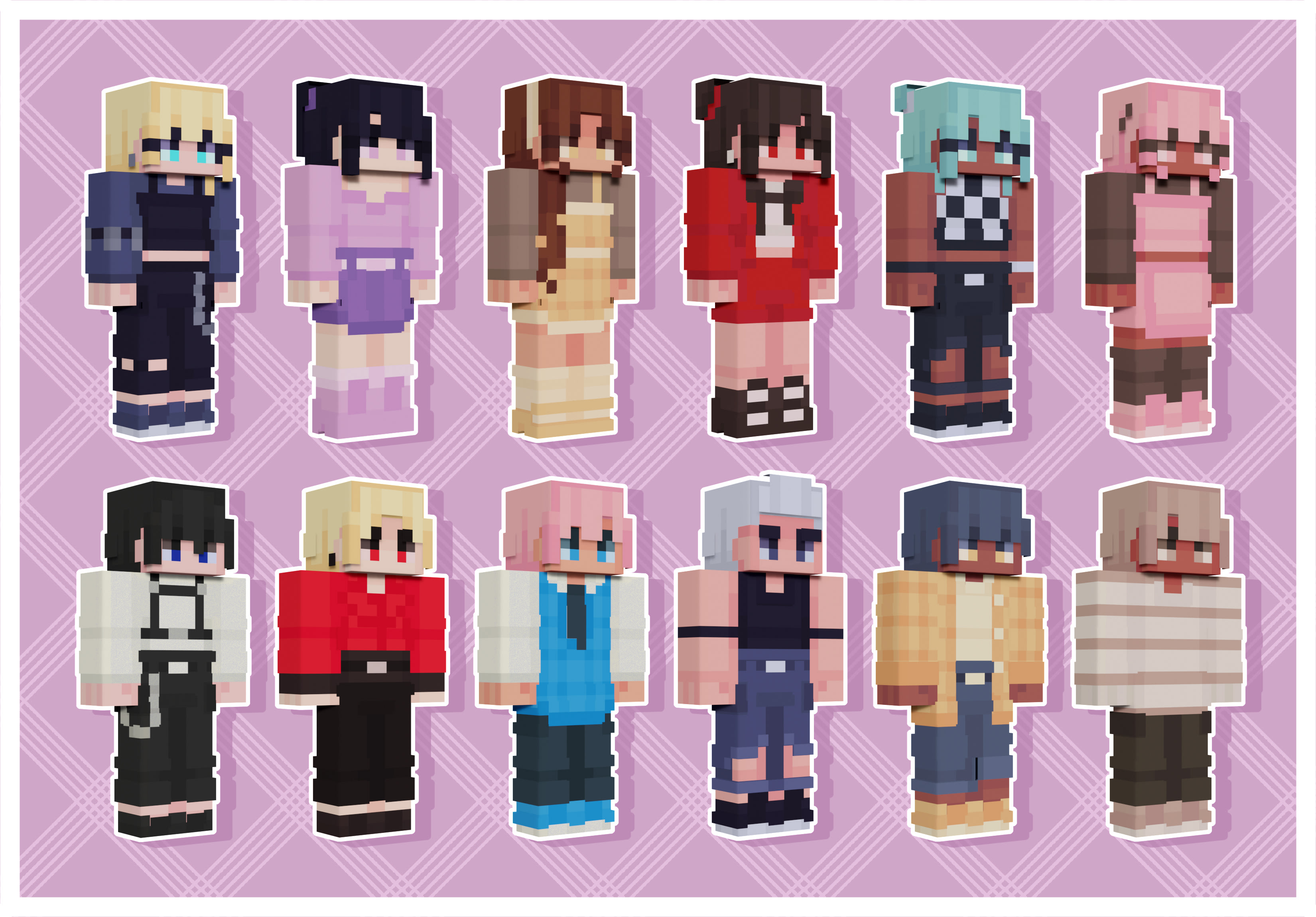 Crea la tua skin di minecraft