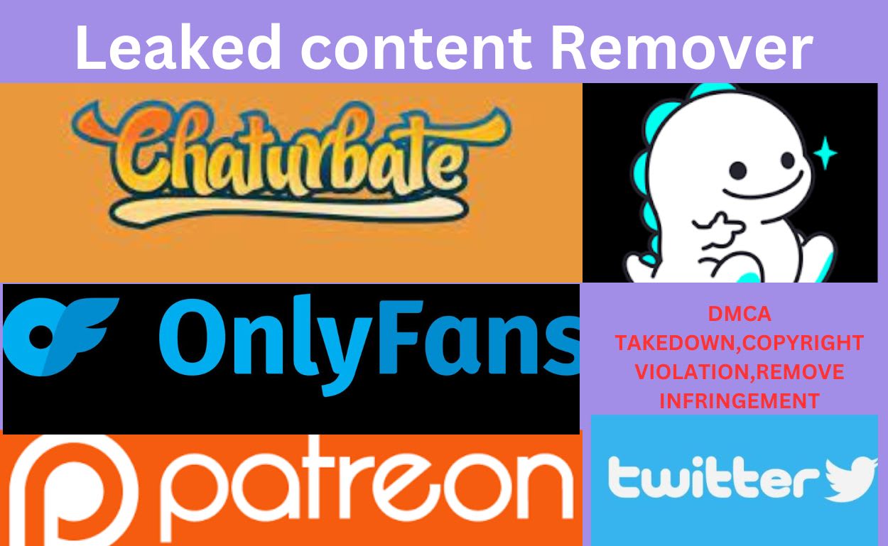 Remove leaked chaturbate, onlyfans and patreon models videos under dmca by  Abdulsattar361 | Fiverr