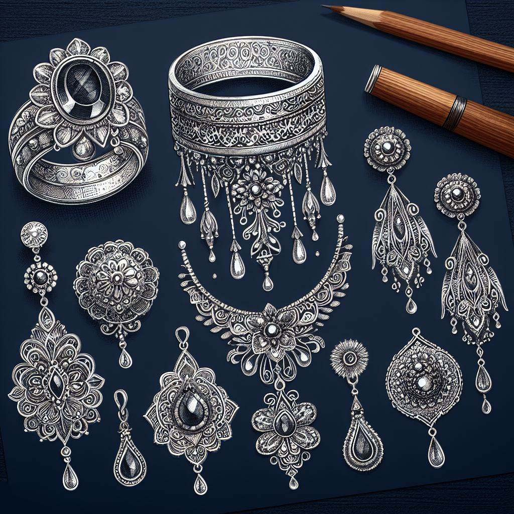 Jewellery Design Sketch Ideas - Hunar Online Courses-sonthuy.vn