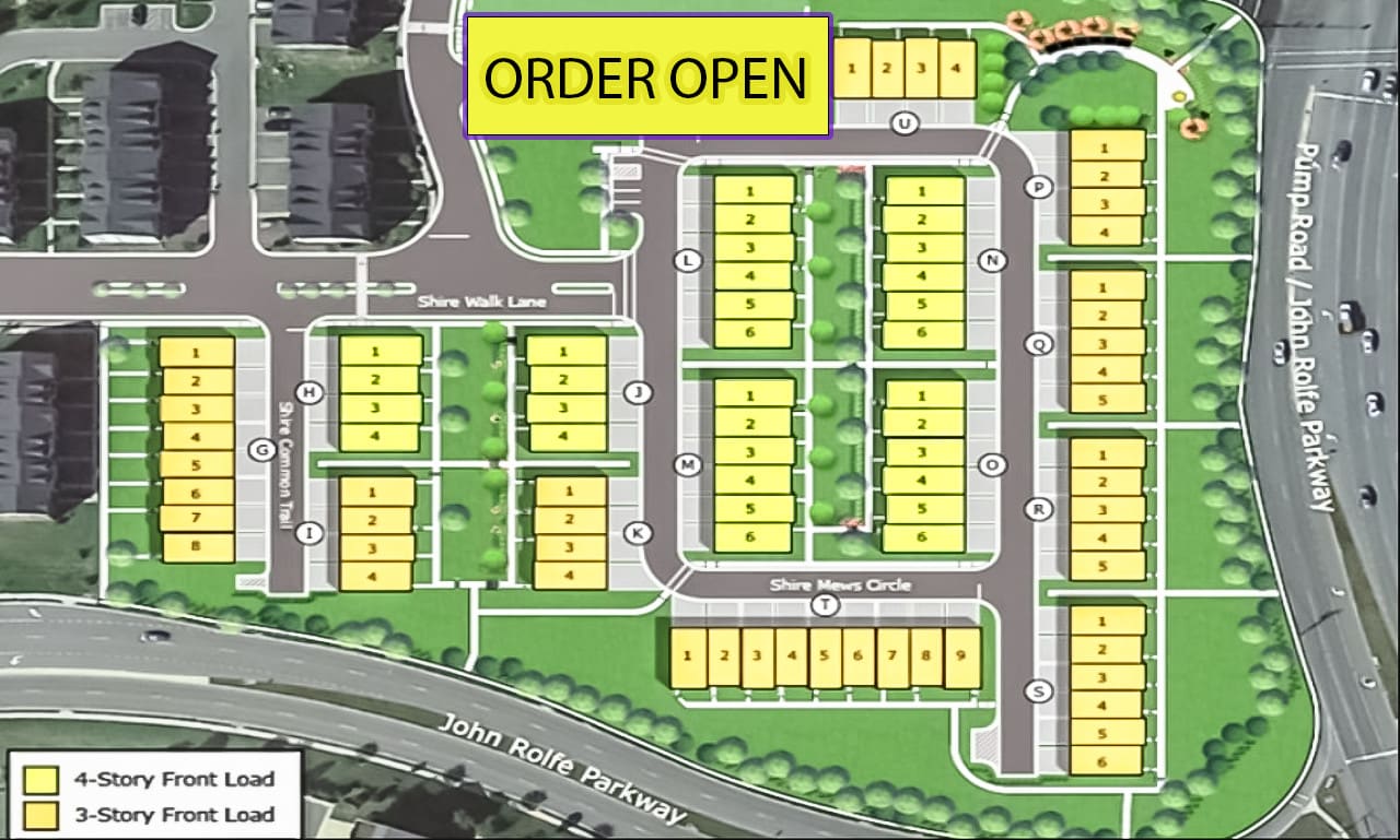 Subdivision Rendered Subdivision Layout Plan