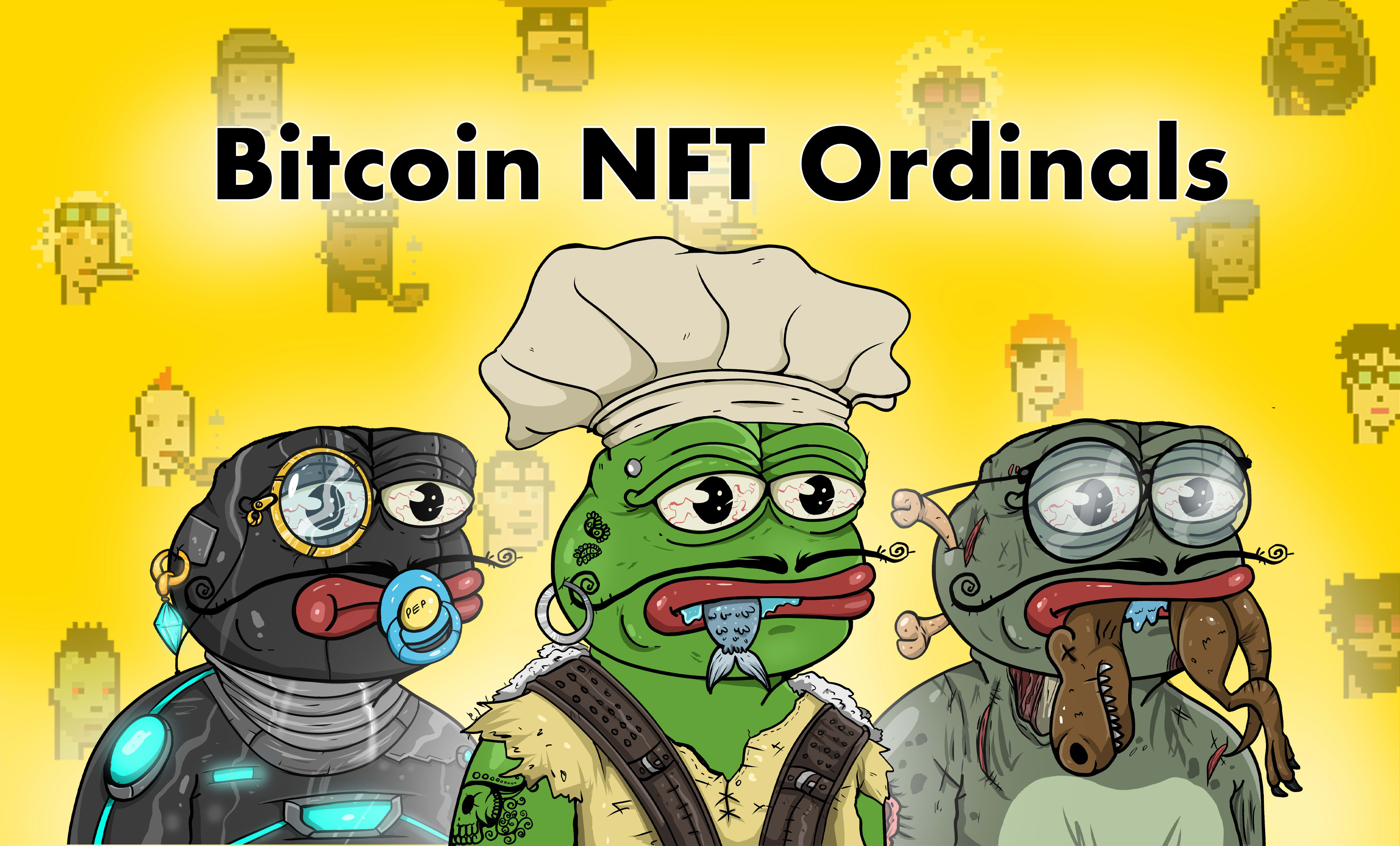 Create high quality bitcoin ordinals nfts by Coullax | Fiverr