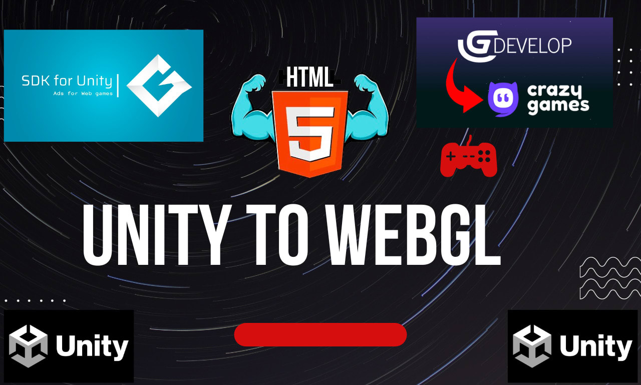 create webgl games, HTML5 games, publish unity webgl games