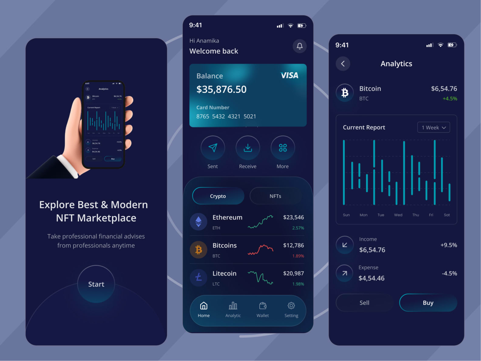 Krypto-wallet-app entwickeln, binance-app, trust-wallet-app, krypto-wallet,  btc-app