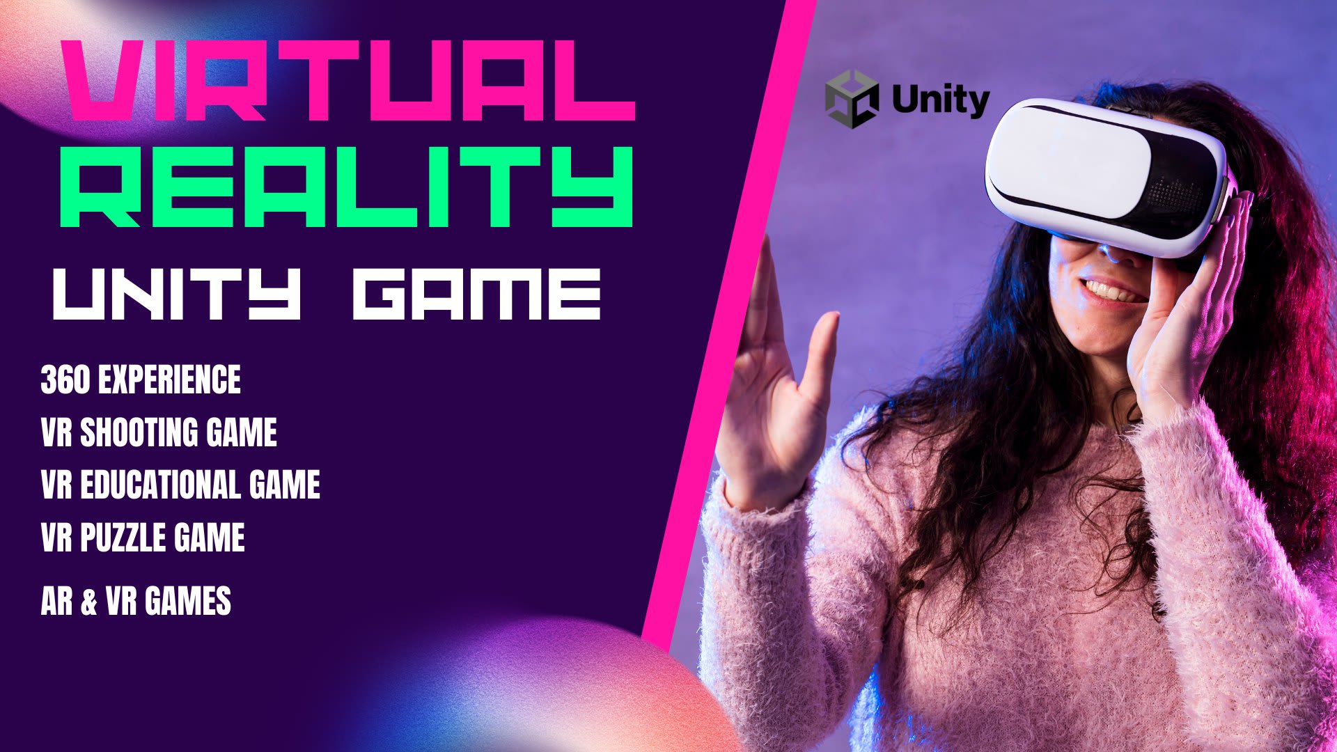 Make ar and vr unity games for you by Husnain_develop | Fiverr