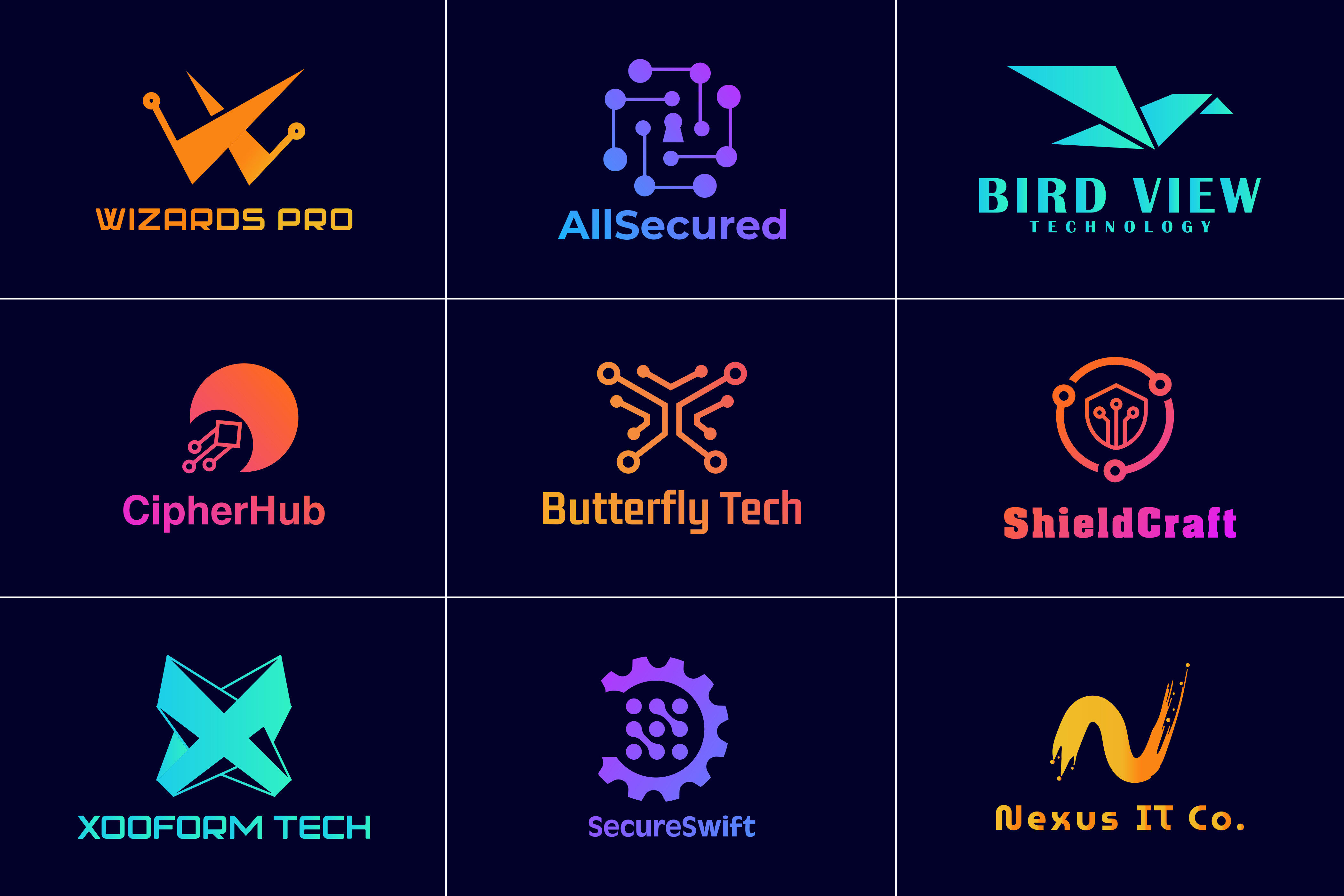 Design tech startup brand cyber security saas technology app crypto website  logo by Raian_furkat | Fiverr