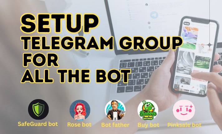 Setup your telegram group or channel by Raju22444 Fiverr