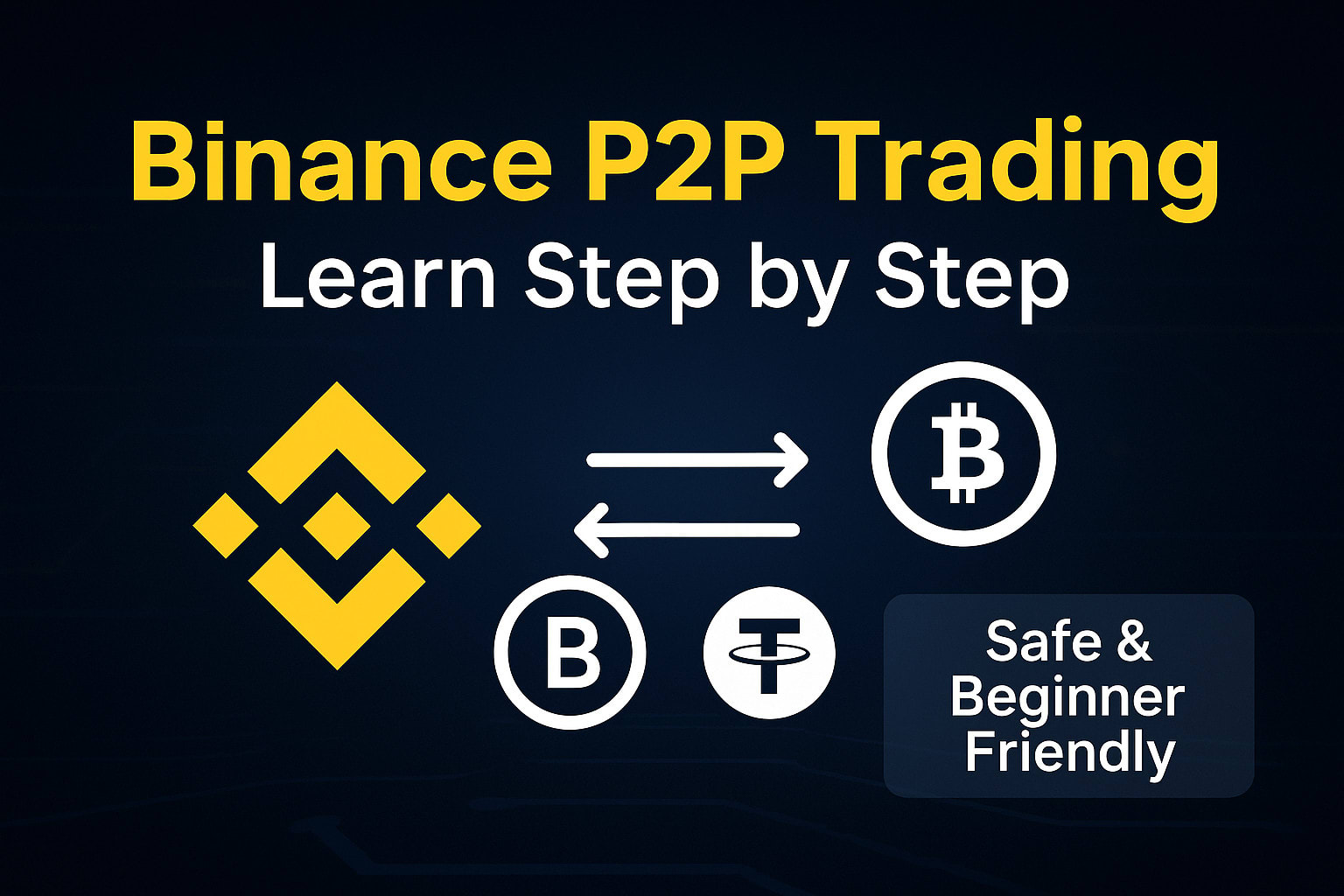 Teach you binance crypto trading in p2p peer to peer by Mahmoudguemgho |  Fiverr