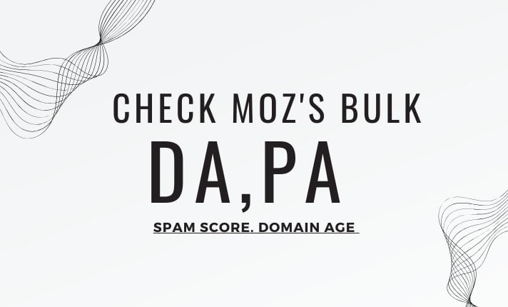 Bulk domain da pa checker