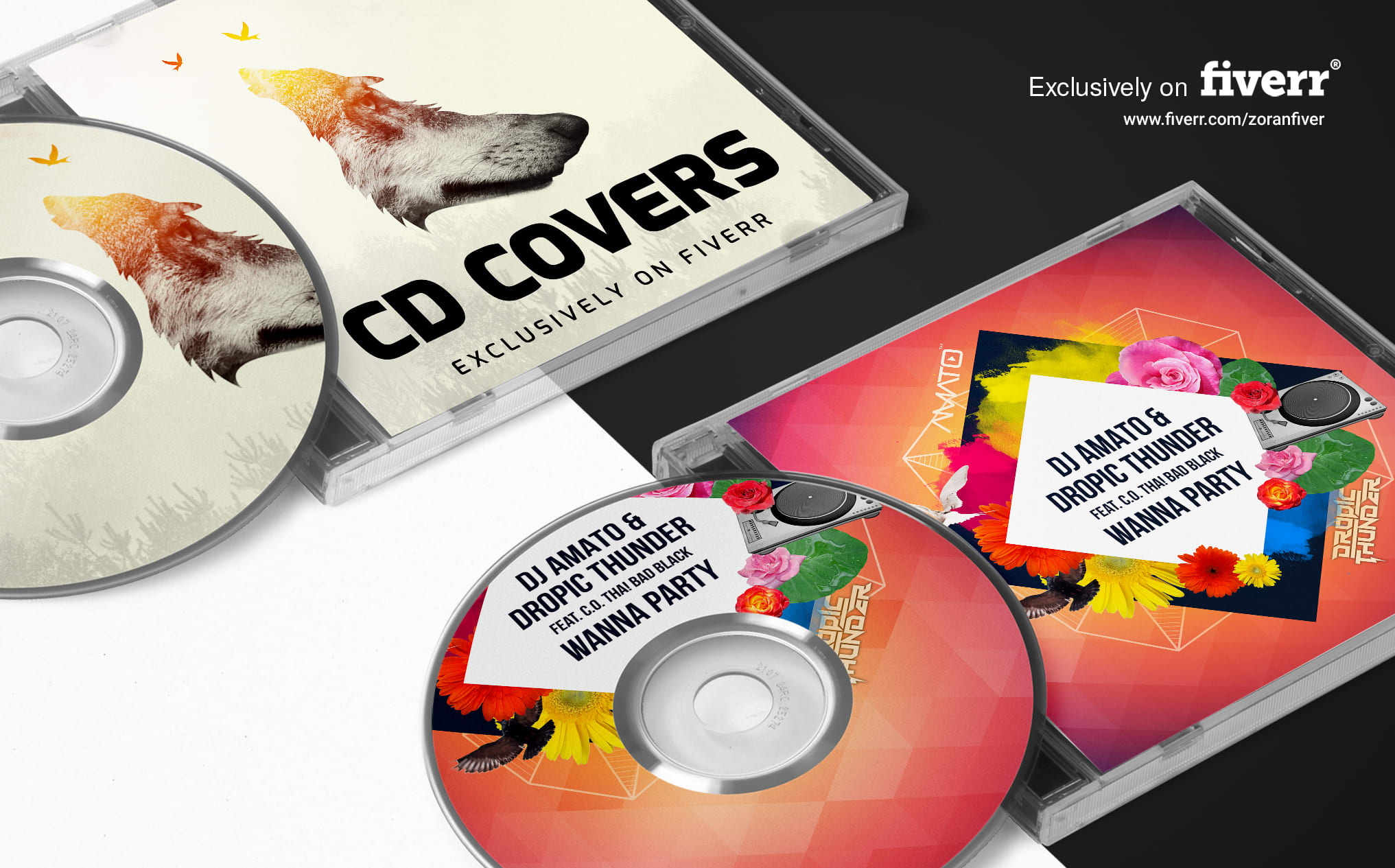 Design A Professional Album Cd Cover By Zoranfiver Fiverr