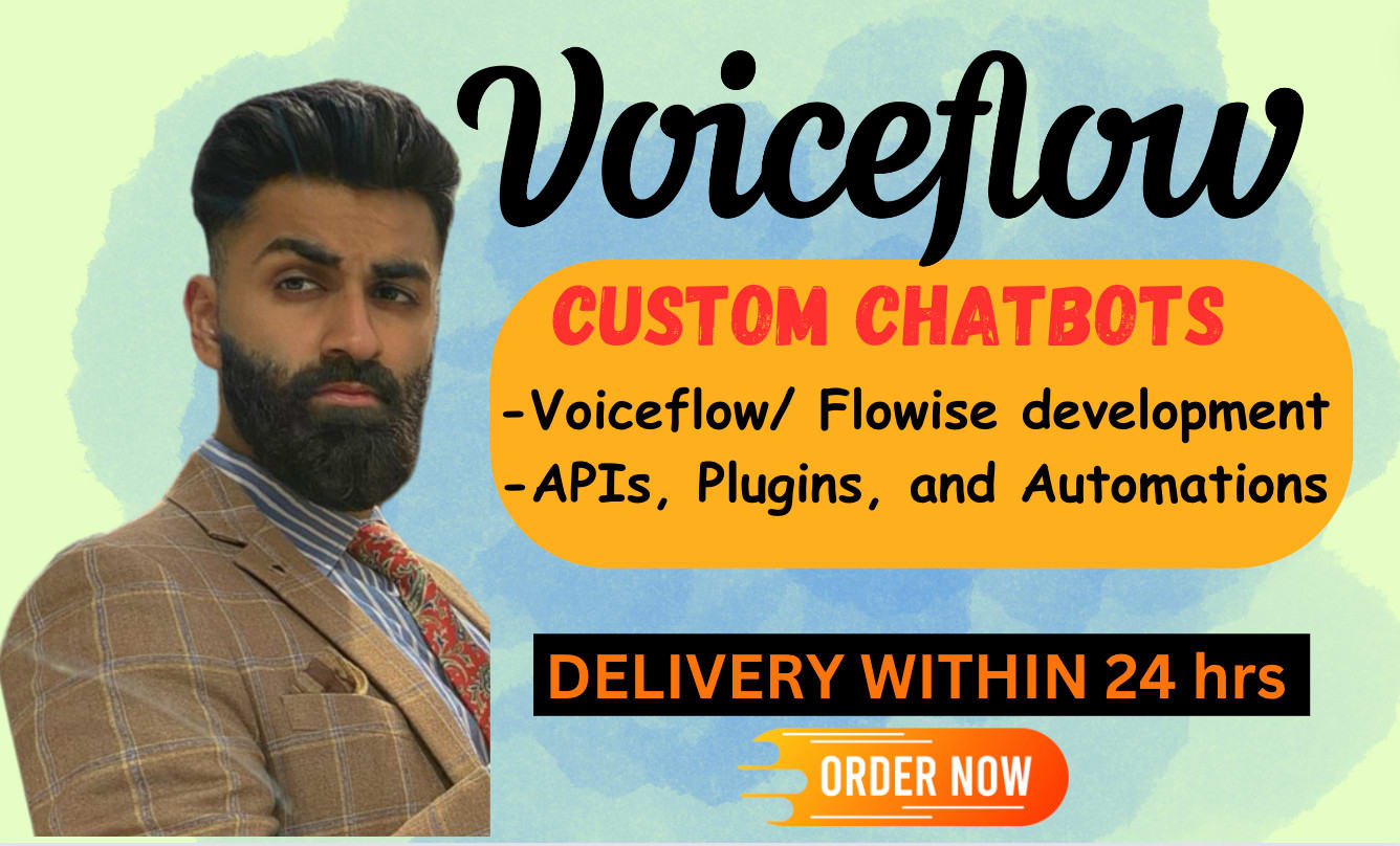 Build an ai chatbot using voiceflow and flowise applications by 