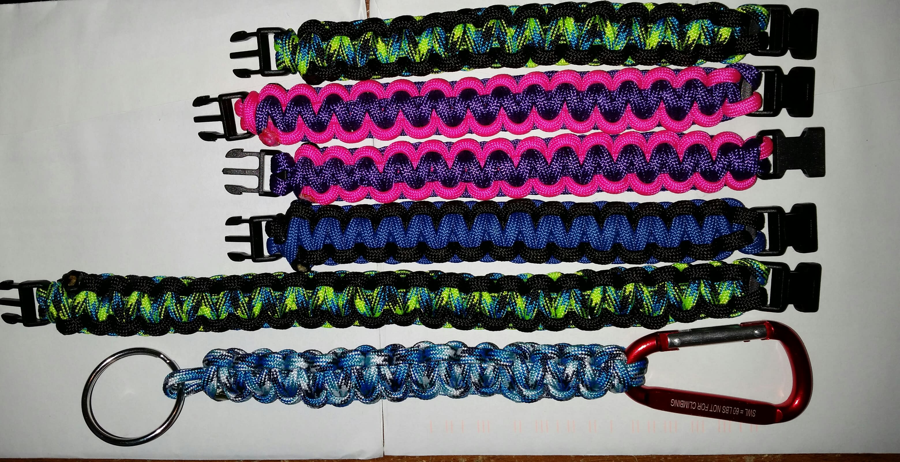 paracord items