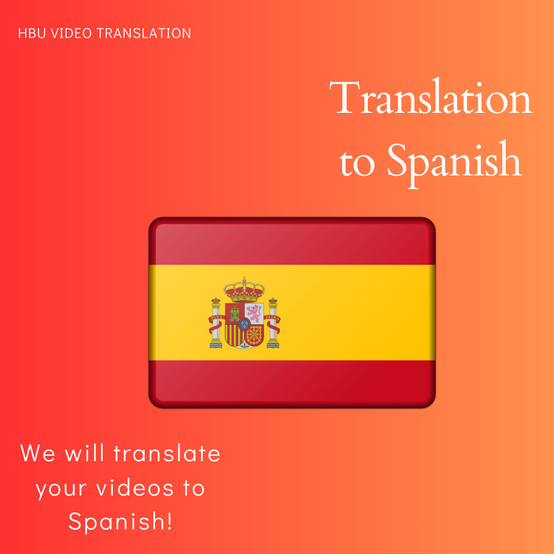 Translate your videos to spanish and add subtitles