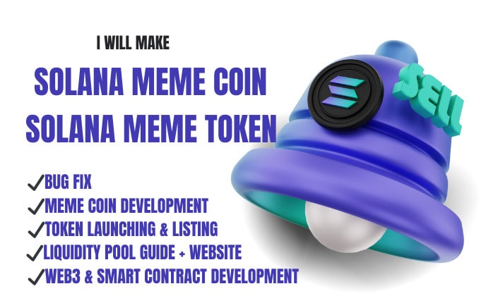 Create solana meme coin or token meme token website crypto meme