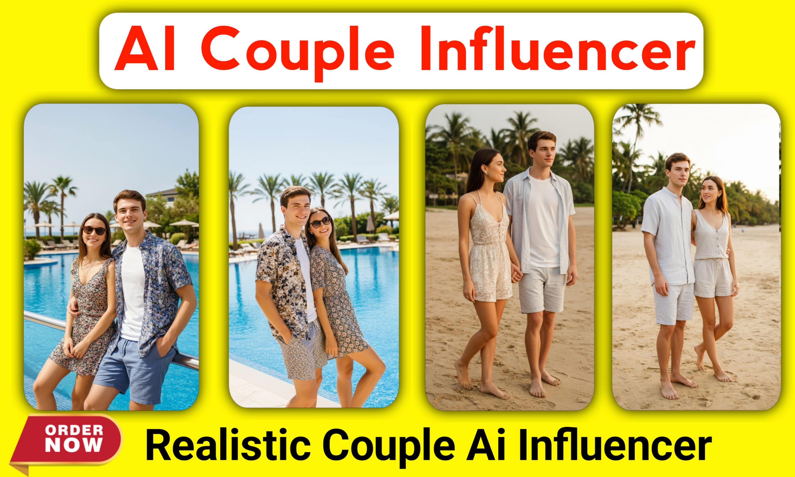 Create realistic ai couple influencers for social media by