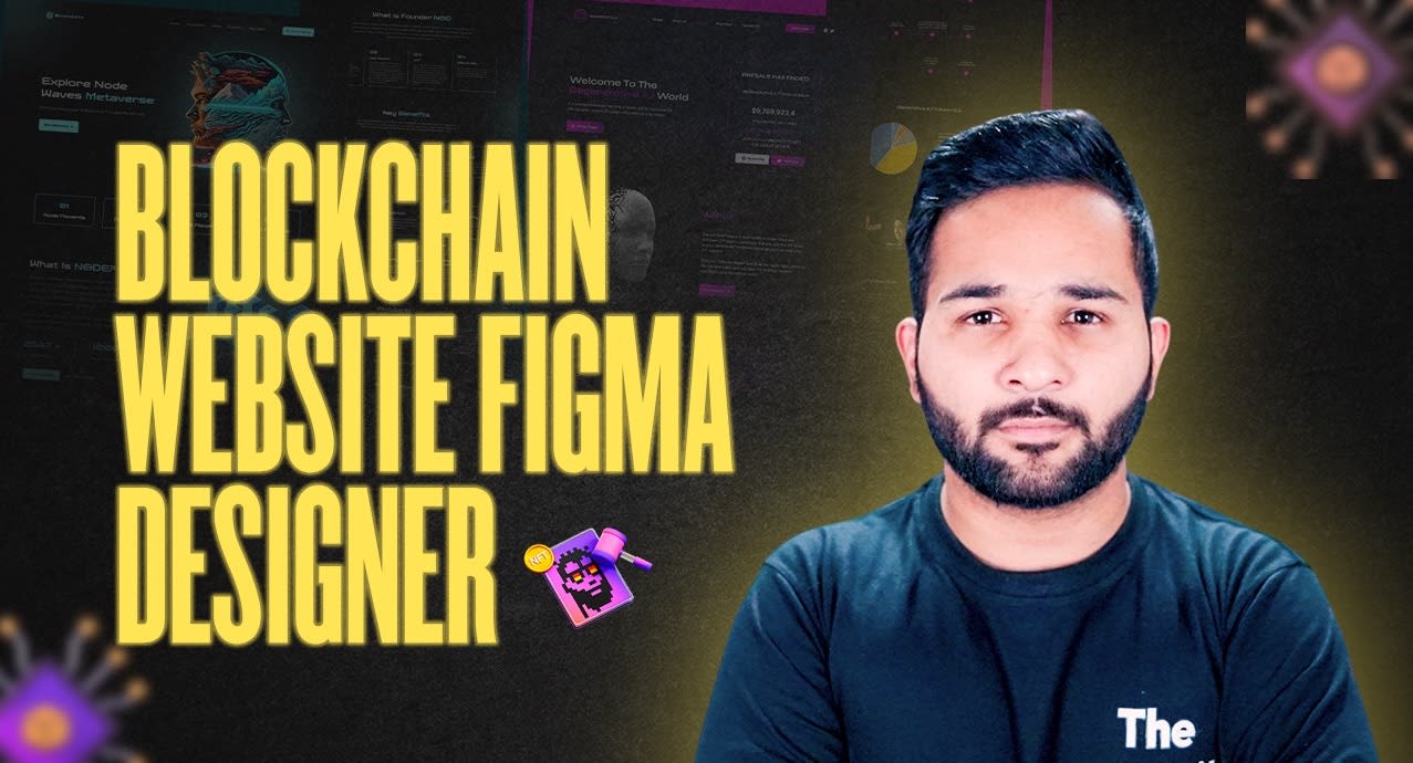 Design web3, crypto, nft and blockchain websites in figma by Ahmadsaeed999  | Fiverr