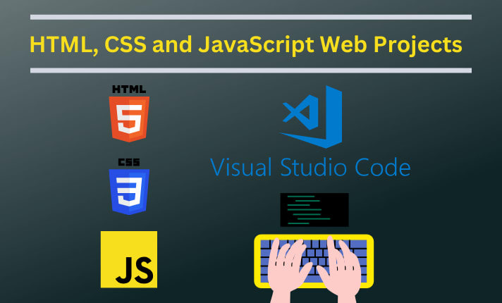 Create web projects in html, css, and javascript by Abkale
