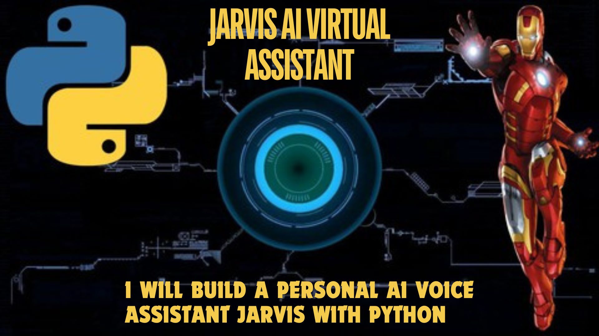build ai personal voice assistant like jarvis with python