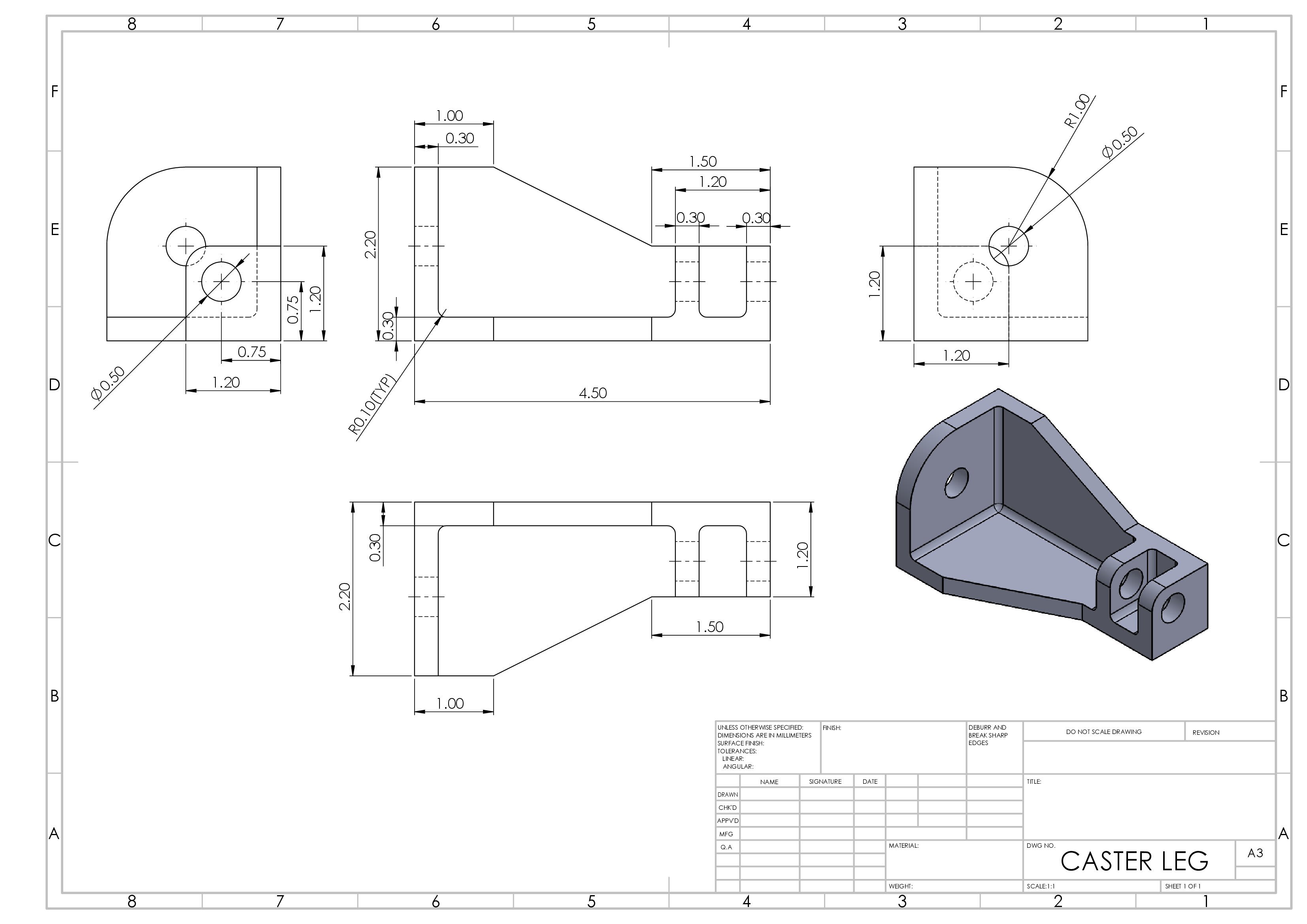 2d Engineering Sketch 2D, 3D, BIM 2: 3D Drawing From Engineering