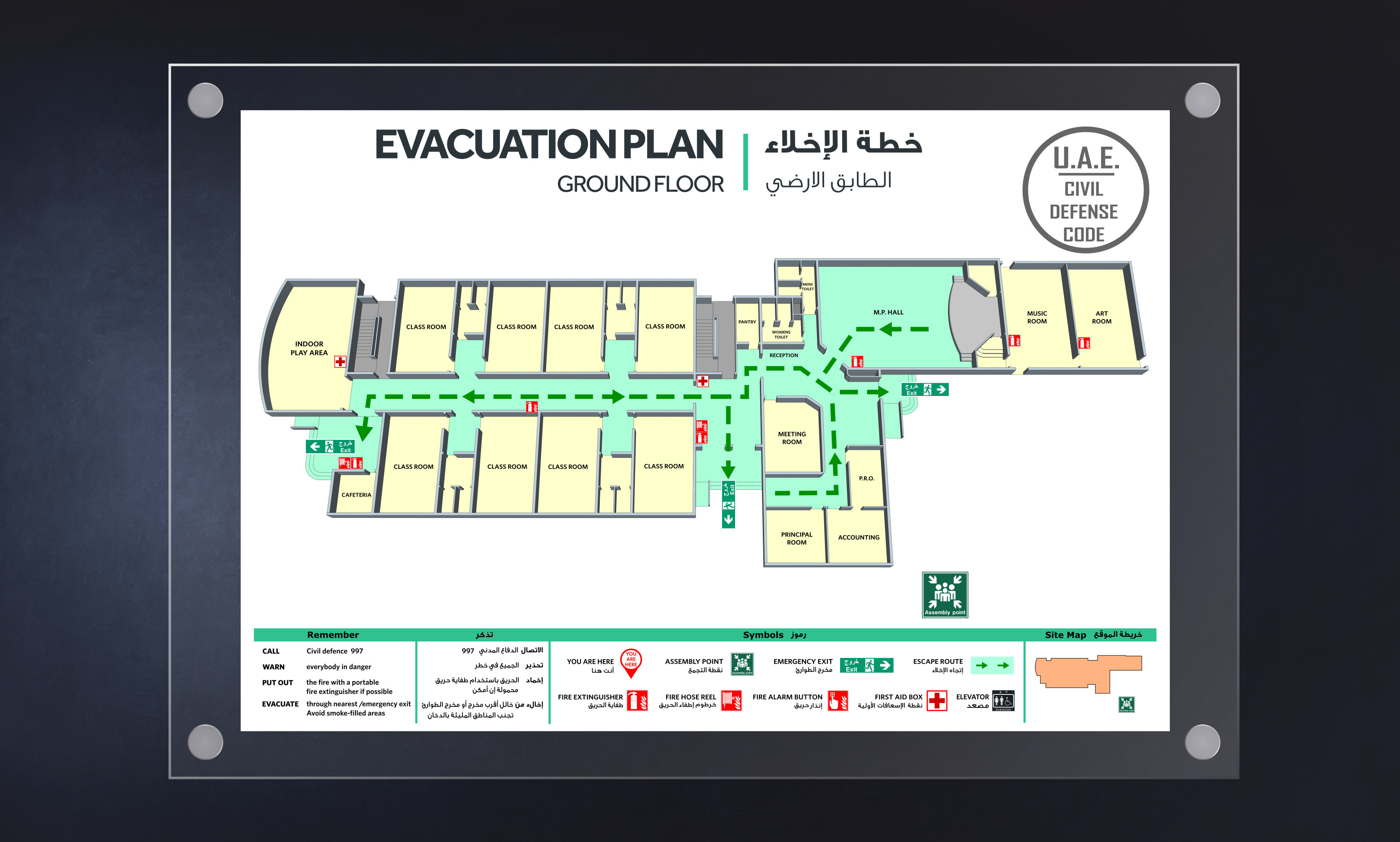 3d Evacuation Plans