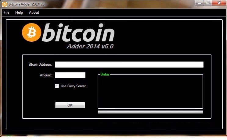 bitcoin or money Adder software maker