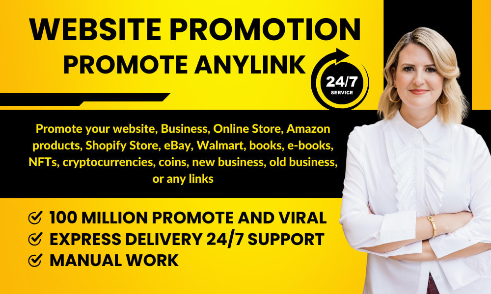 Viral and promote your website amazon business book ebay etsy any link on  usa by Worldclasspromo | Fiverr