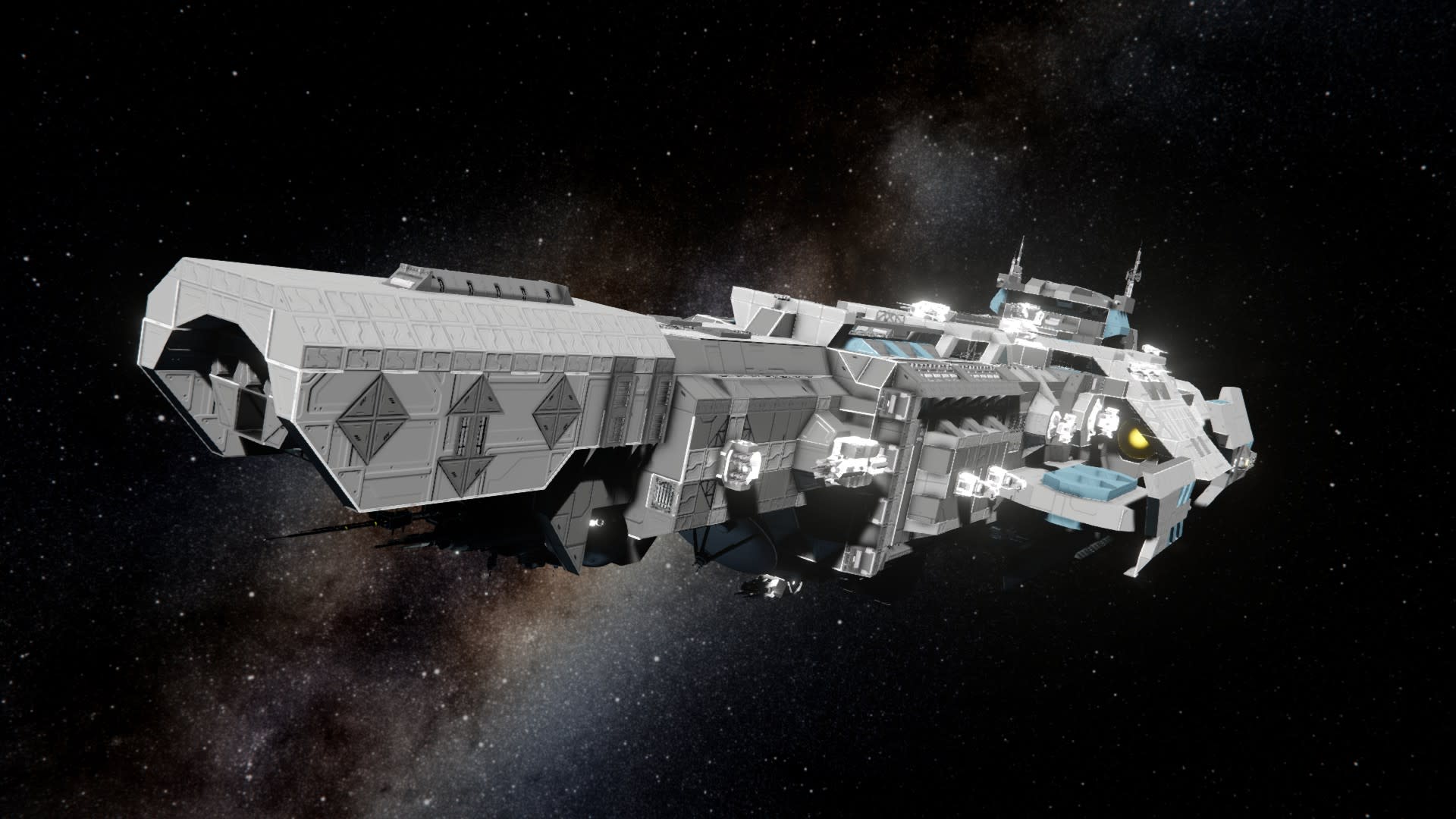 Space Engineers Build Space Station