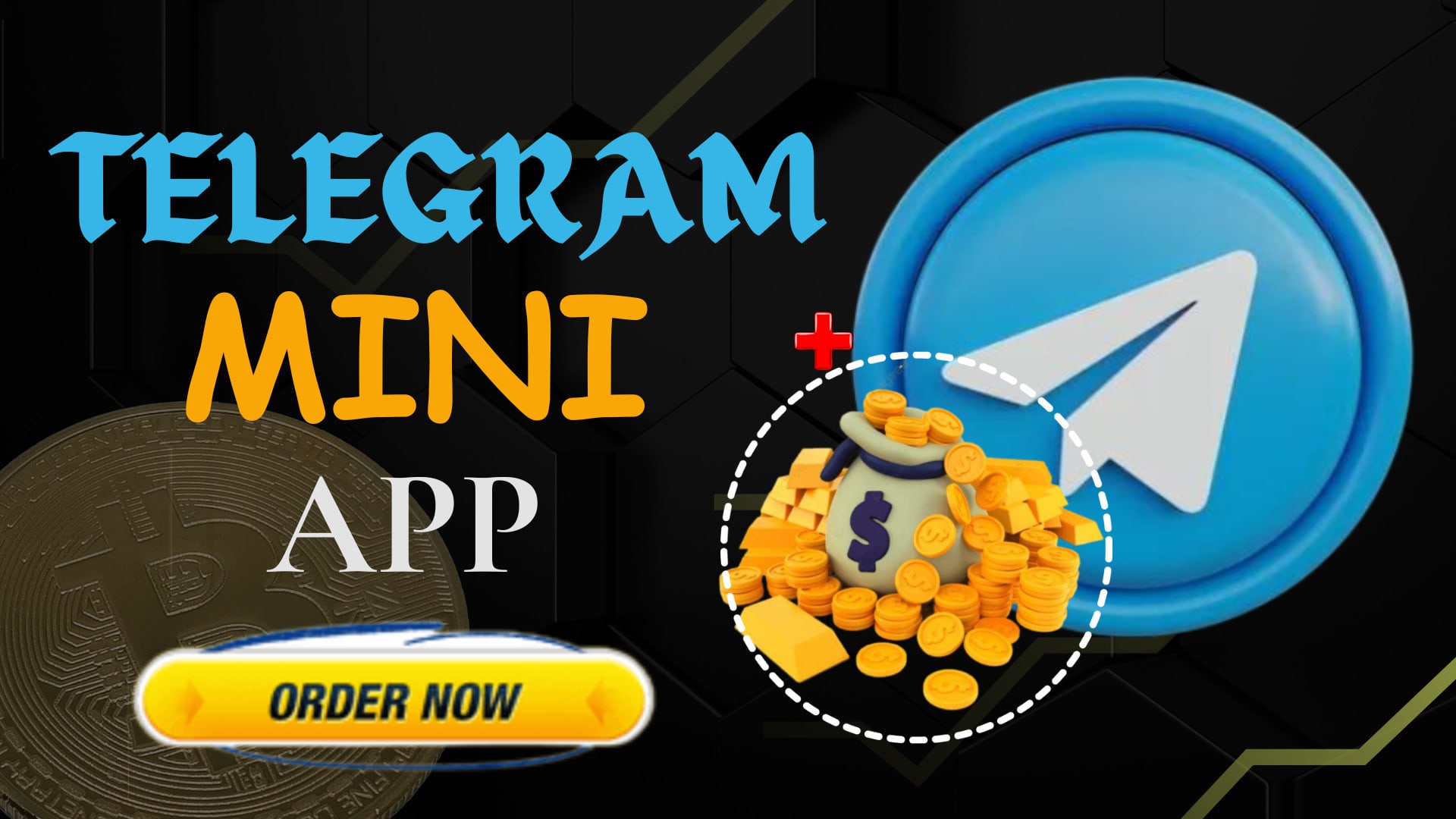 Telegram bot telegram crypto game telegram minigame telegram miniapp trading  bot by Brskbrad | Fiverr