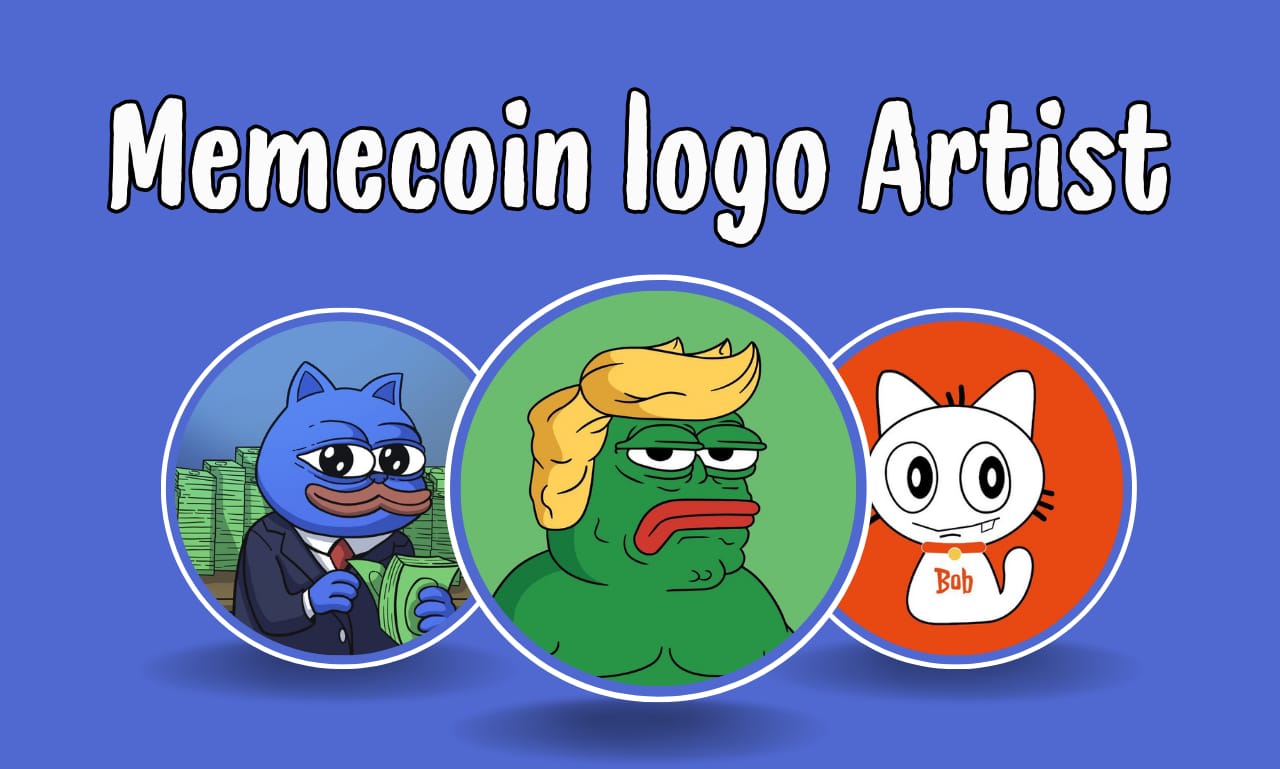 Do crypto logo, memecoin art, telegram stickers, pepe, brett meme,  animation gif by Pappigo | Fiverr