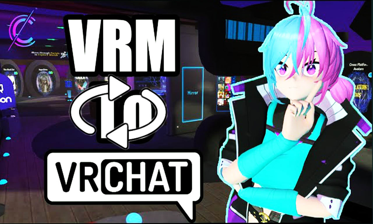 Convert your vrchat and booth avatar model into vtuber vrm for vseeface by  Jerry_rig | Fiverr