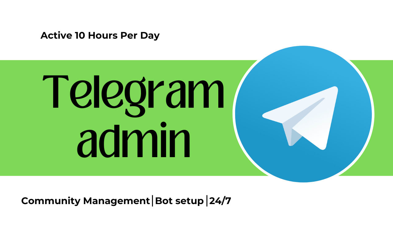 Be your telegram group admin or moderator in crypto by Zapierexpert | Fiverr