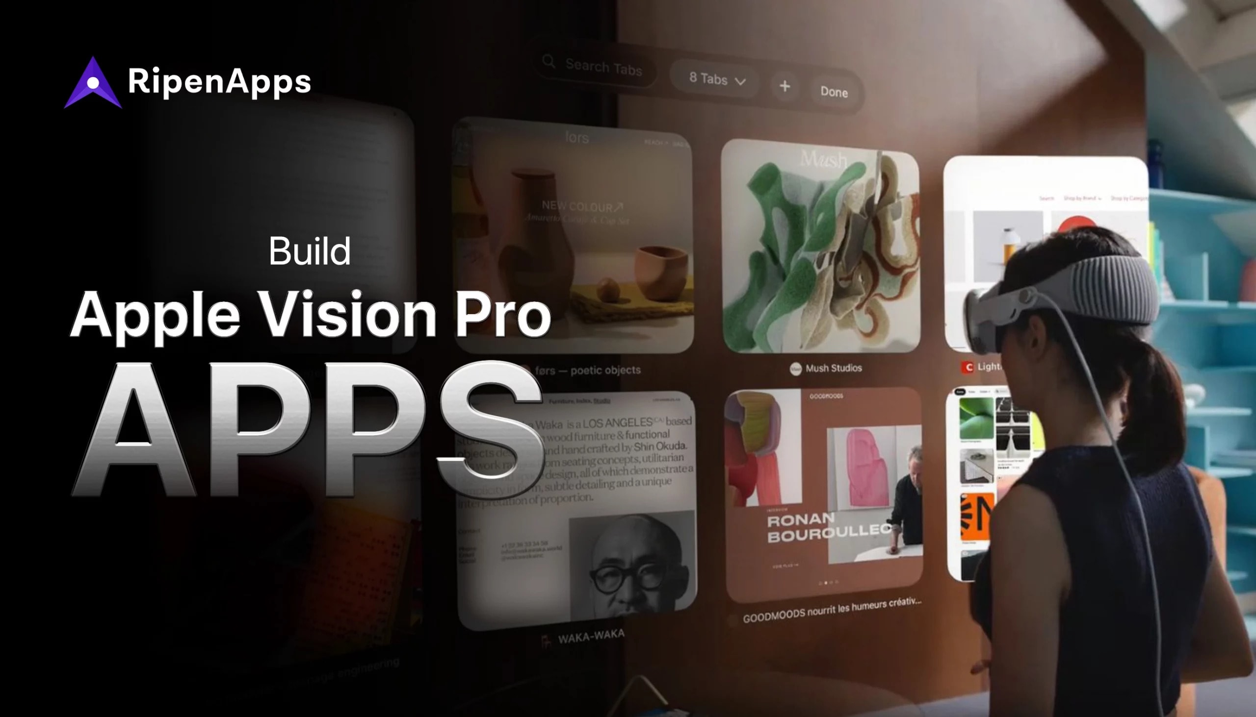Desarrollo de aplicaciones para apple vision pro, diseño de