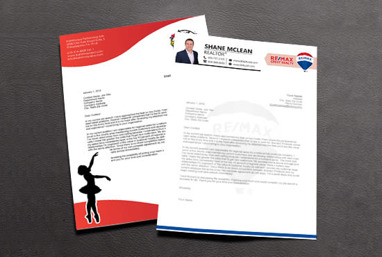 Letter Header Format Company Letter Head Template | PosterMyWall