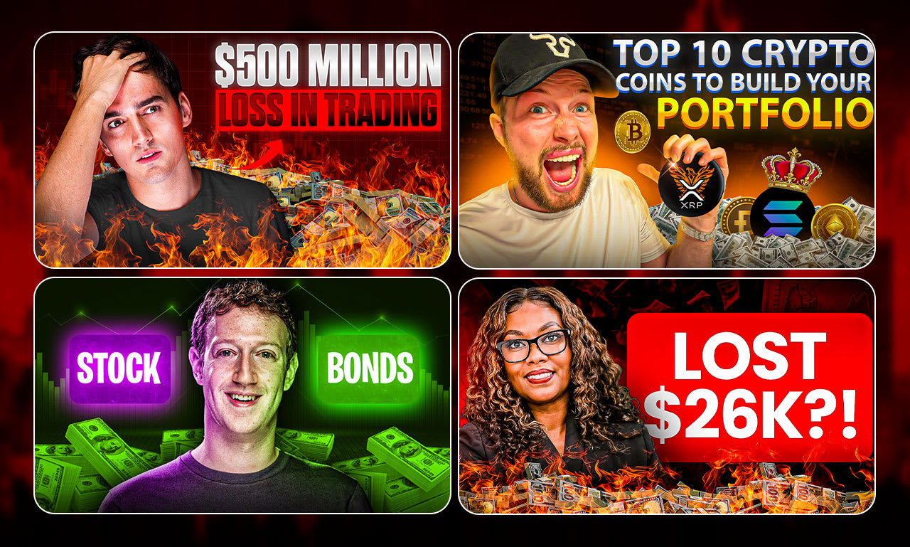 Design attractive crypto and finance youtube thumbnail for you by  Shoaib_designr4 | Fiverr