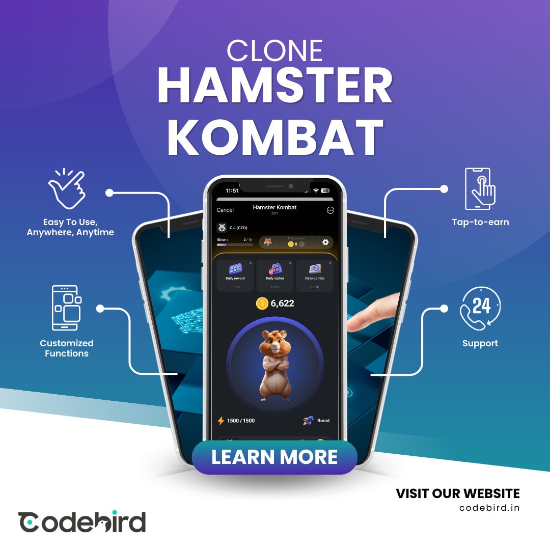 Custom clone of hamster combat game highly engaging and fun by  Codebird_techno | Fiverr