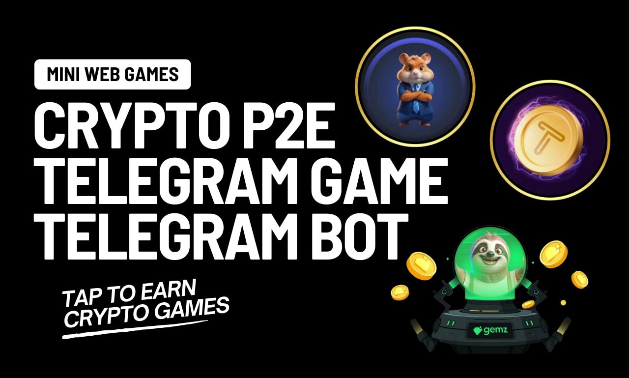 Crypto telegram game, telegram bot, telegram mini web game, p2e crypto earn  game by Jamesparizo | Fiverr