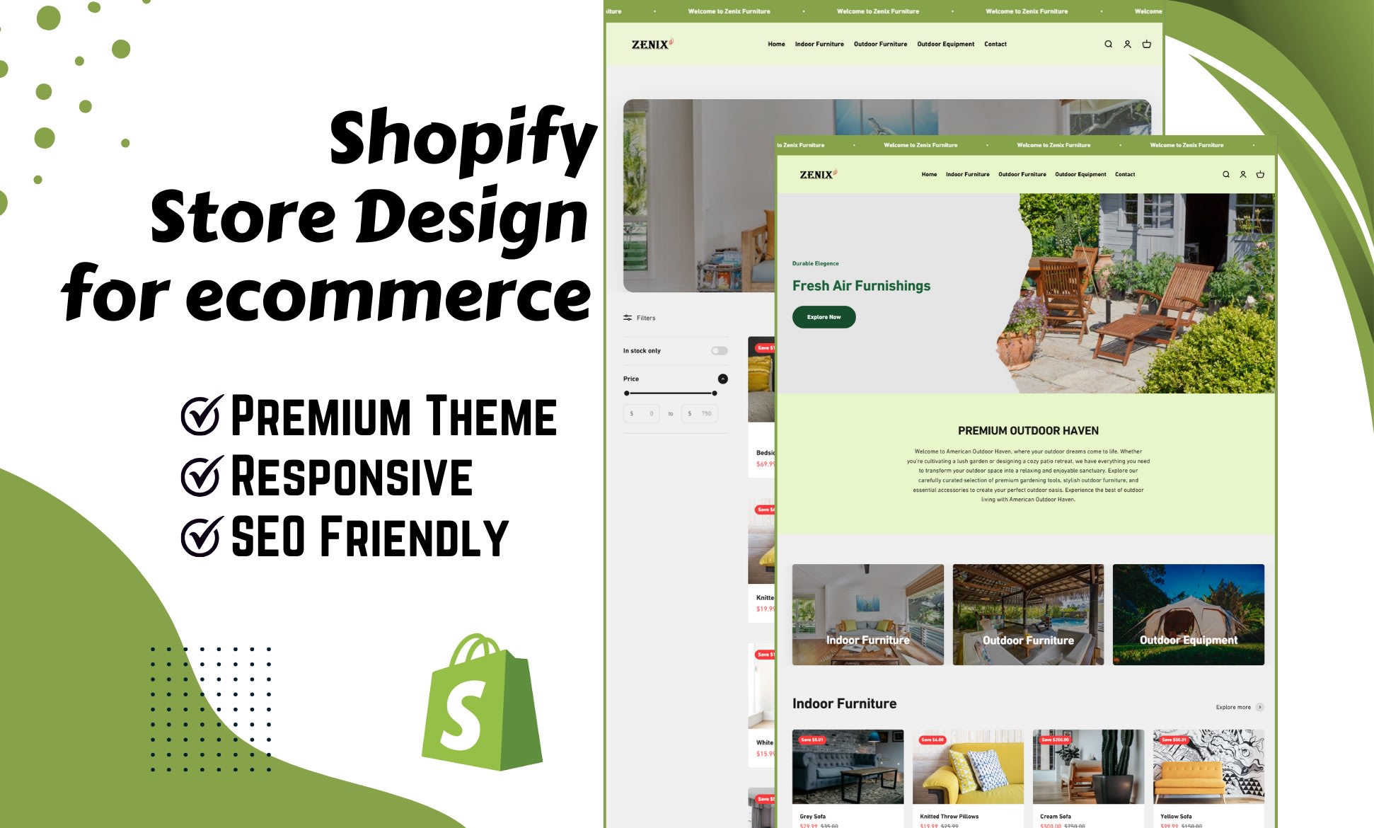 Create shopify store, shopify dropshipping store, shopify website by  Shah_security | Fiverr