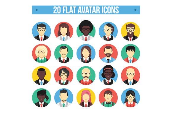 Create a flat avatar or icon of or together with your friend by ...